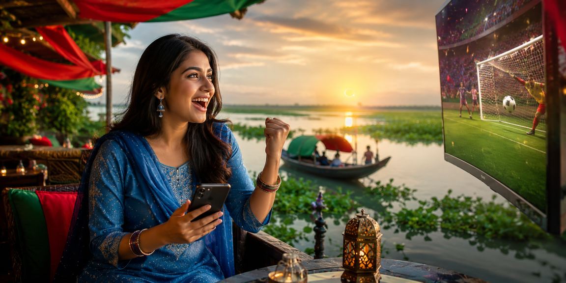 বাংলাদেশে মোবাইল পেমেন্টের মাধ্যমে bets প্ল্যাটফর্মে গেমস উপভোগ করছেন একজন খেলোয়াড়